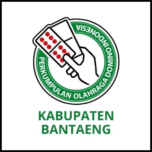 PORDI KABUPATEN BANTAENG - Logo Organisasi